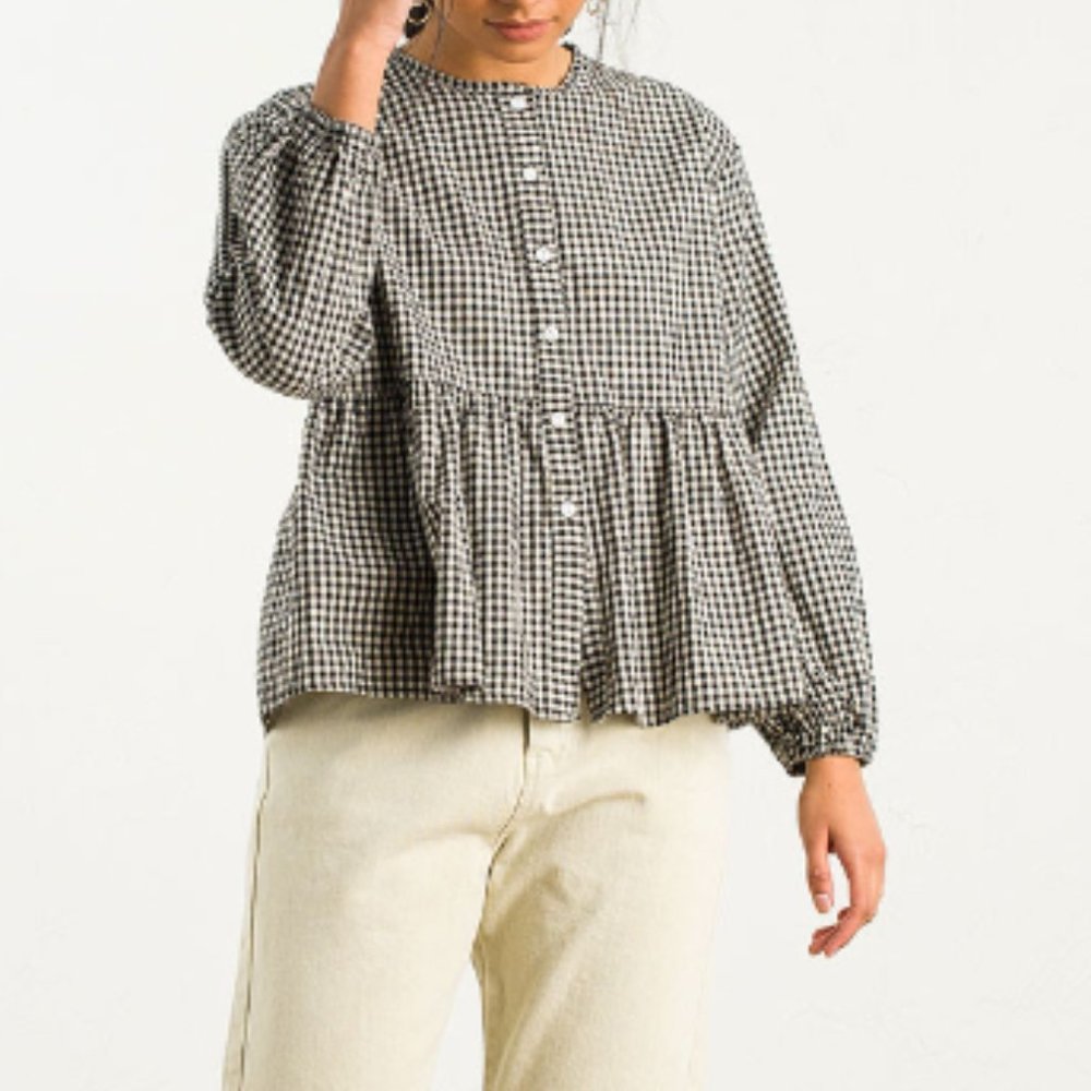 COPY - Gingham Blouse